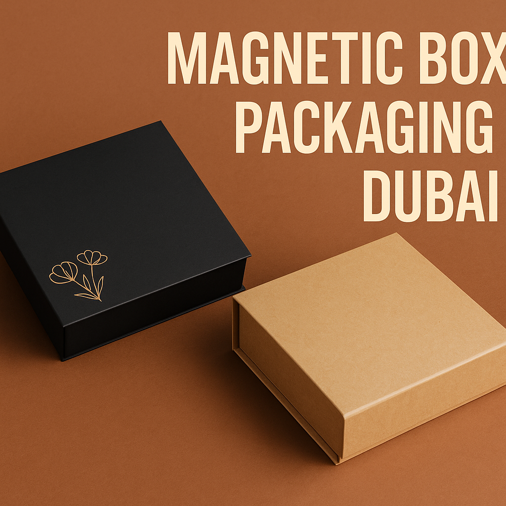 Magnetic Box Packaging Dubai – Premium Rigid Box with Magnetic Closure