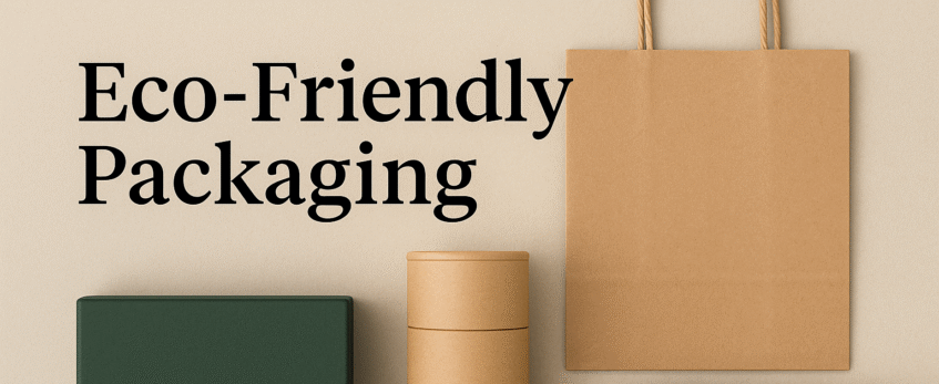 Eco Friendly Packaging Dubai – Kraft Paper Bag with Custom Print