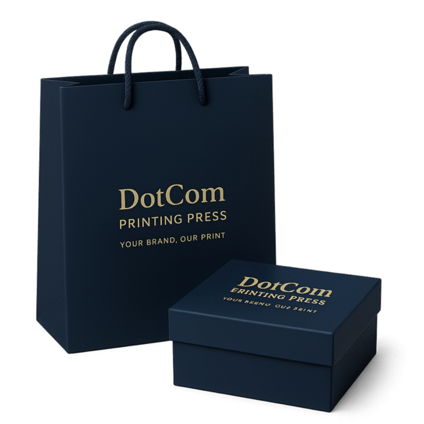 Luxury Packaging Dubai – Premium Rigid Box with Gold Foil